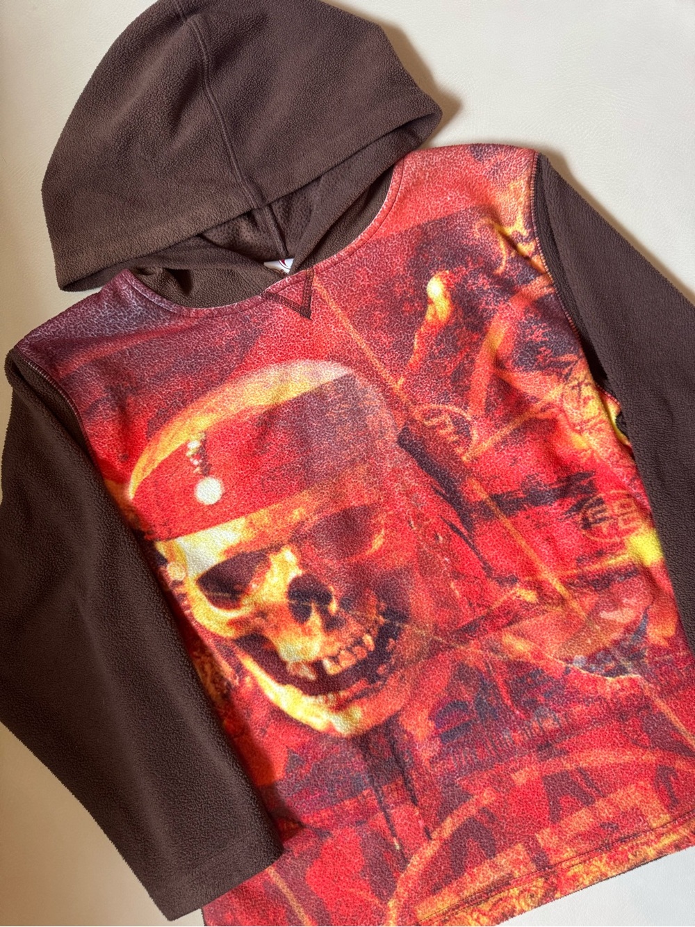 Disney Store Pirates of the Caribbean fleece hoodie